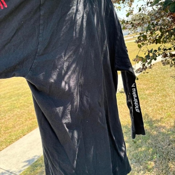 Black Naruto large long sleeve shirt Anime Core - Picture 5 of 7